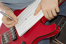 Quality stock photography from estockphoto of v guitar