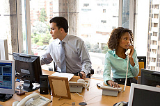 Quality stock photography from estockphoto of 3D businesswoman