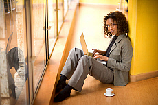 Quality stock photography from estockphoto of 3D businesswoman