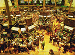Quality stock photography from estockphoto of Active trading floor