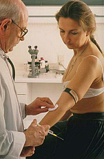 Quality stock photography from estockphoto of examination table