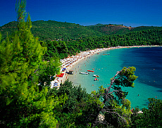 eStockPhoto Koukounaries Beach Travel Photos