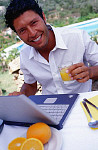 Quality stock photography from estockphoto of vacation and laptop.