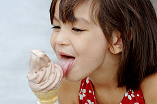 Quality stock photography from estockphoto of ice cream licking
