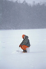 Quality stock photography from estockphoto of ice fishing