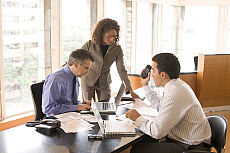 eStockPhoto Black And Businesswoman Travel Photos
