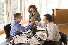 Quality stock photography from estockphoto of just hand pointing pointing
