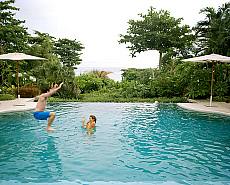 Quality stock photography from estockphoto of jumping woman